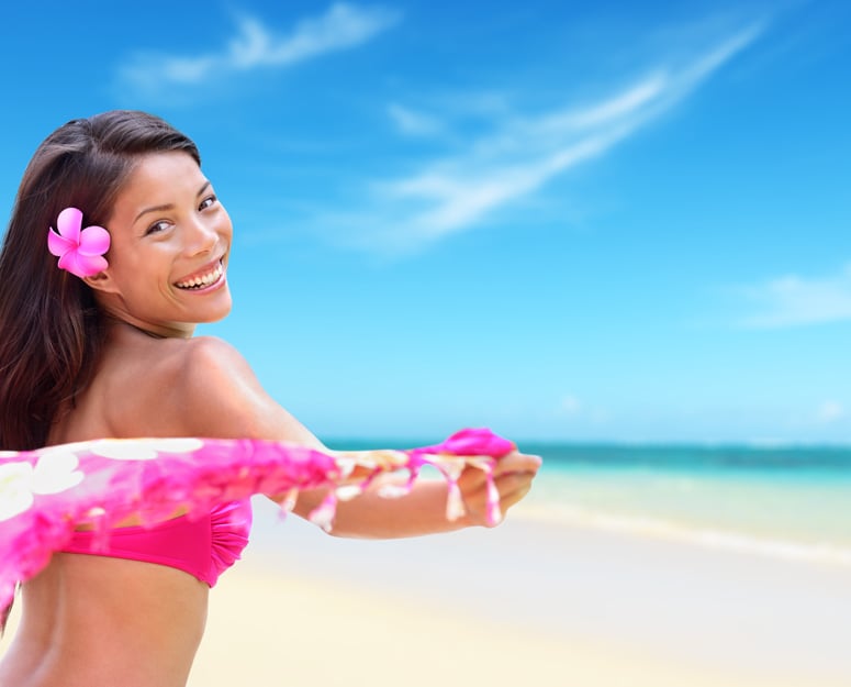 BS-HAWAII GIRL 4 QUAD-LOGO BG